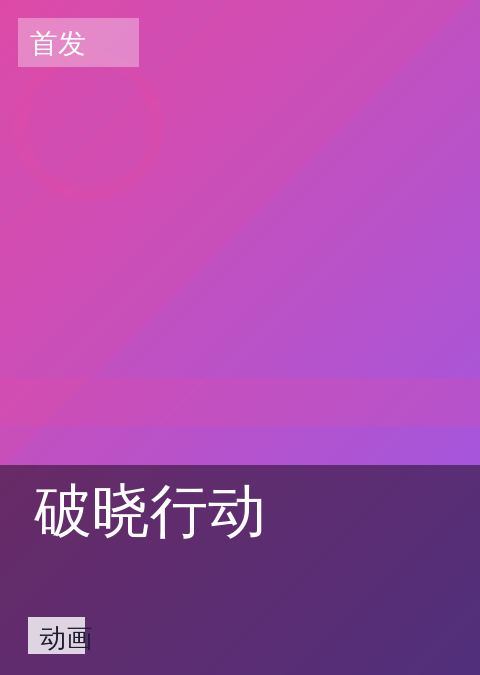 破晓行动 相关推荐